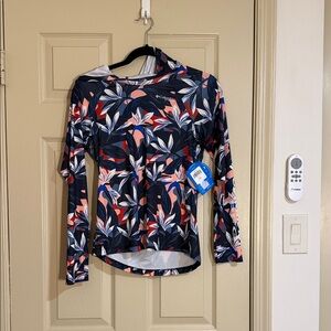 NWT Columbia Youth Long Sleeve UPF hoodie Large A157